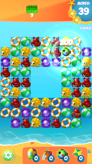 Sea Mania Island: Free Match3 Summer Vacation Game Screenshot 0