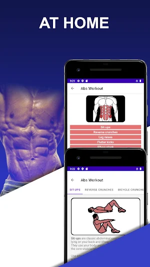Home Workout - No Equipment Free App Screenshot 2