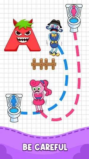 Path Toilet: Rush Race Puzzle Screenshot 3