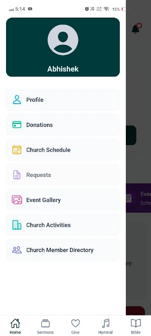 SDA Telugu Church Limbayat Screenshot 1