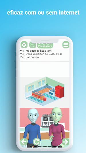 Basic-Français Português-BR Screenshot 2