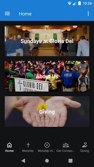 Gloria Dei Lutheran Cincinnati Screenshot 0