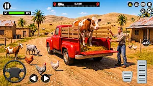 Animal Truck Transport Sim 3D Screenshot 0