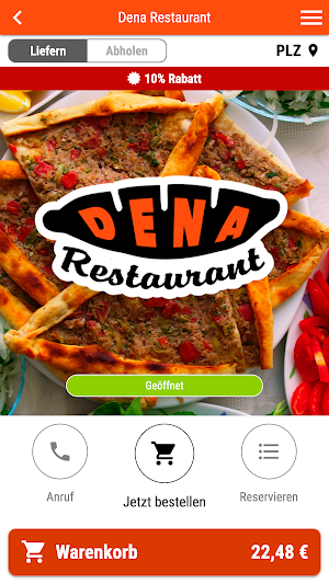 Dena Restaurant Screenshot 0