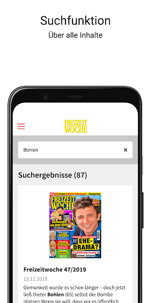 FREIZEITWOCHE ePaper —Promis, Rezepte & Gesundheit Screenshot 2
