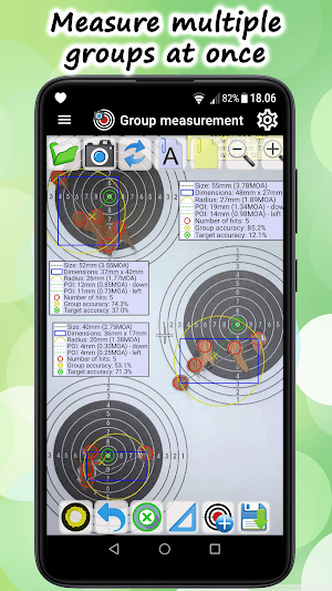 My Shooting Pro, measure hits Screenshot 2
