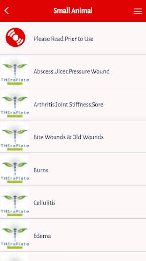 TheraPlate Screenshot 1