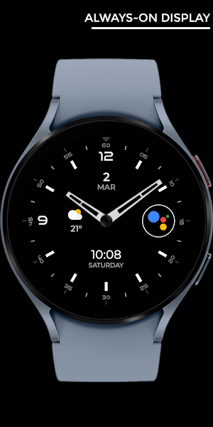 Nighty Analog 09 - watch face Screenshot 2