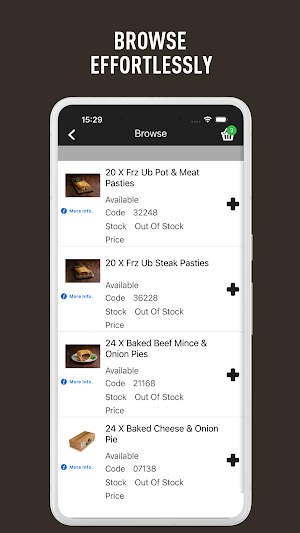 Cottoms Ordering App Screenshot 3