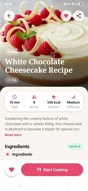 Cake & Dessert Recipes Offline Screenshot 1