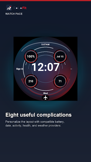 SoLoFit Watch Face Screenshot 2