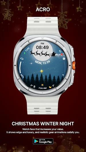 ACRO Christmas Winter Night Screenshot 3