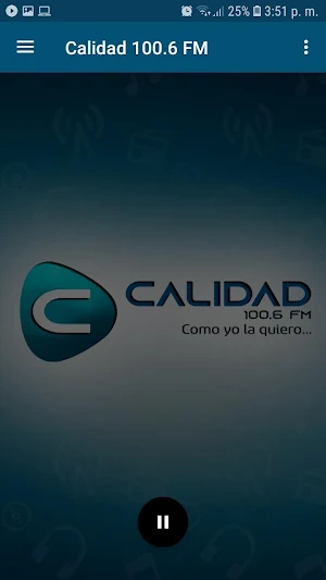 Calidad Stereo 100.6 FM Screenshot 0