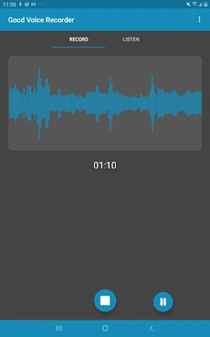 Good Voice Recorder - Sound & Audio Recorder Screenshot 2
