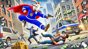 Goat City Rescue Simulator Screenshot 1