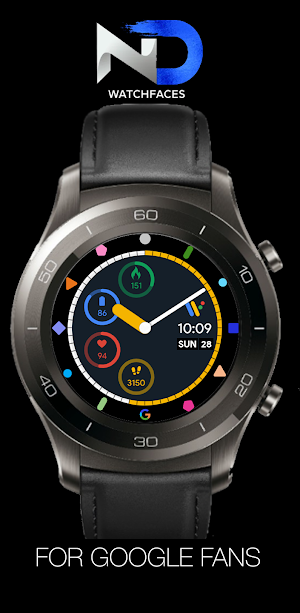 Pixel Hybrid Watch Face Screenshot 1