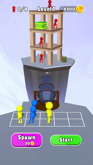 MERGE HUMAN CANNON Screenshot 0