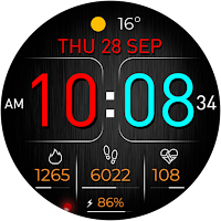 Digital DIGR URX07 Watch face
