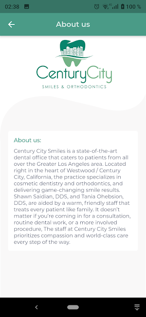 CenturyCity SmilesOrthodontics Screenshot 1