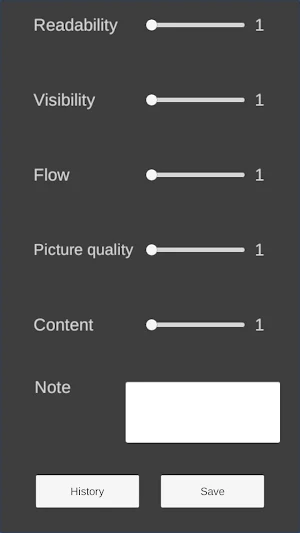 Presentation Grader Screenshot 3