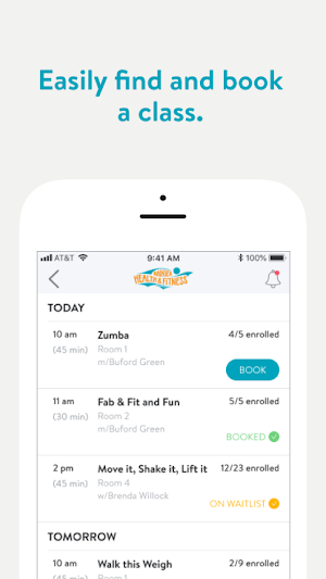 Rainier Health + Fitness Screenshot 2