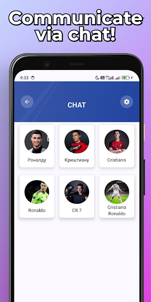 Ronaldo Fake Chat & Video Call screenshot 3