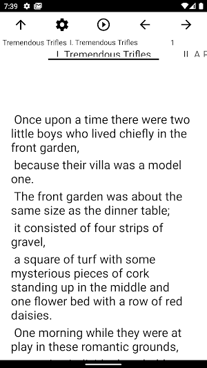 Book, Tremendous Trifles Screenshot 1