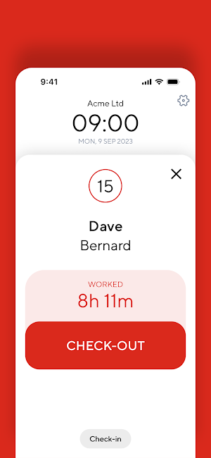 Adecco MyTime Station Screenshot 3