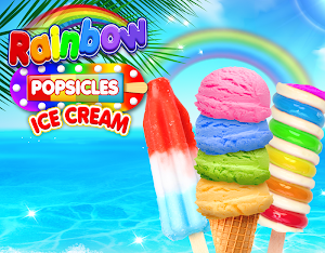 Rainbow Ice Cream & Popsicles Screenshot 0