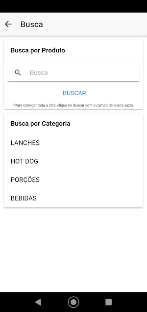 Tigrão Lanches Screenshot 2