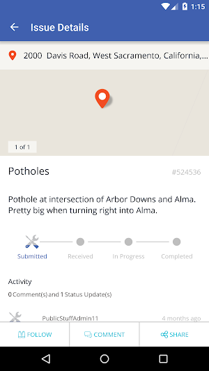 West Sacramento Connect Screenshot 1