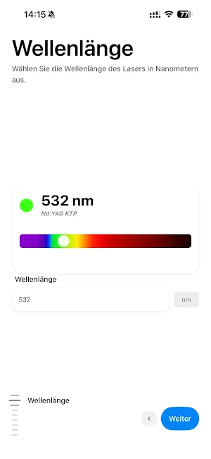 Laserschutzberater Screenshot 1
