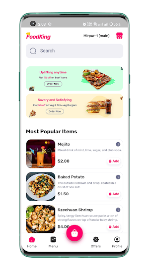 Nastasia FoodDeli Screenshot 1