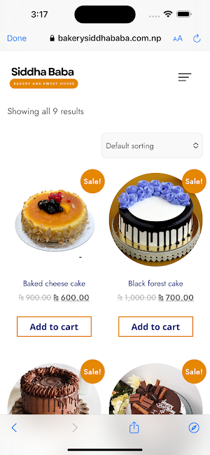 Siddhababa Bakery Screenshot 1