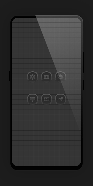 Matte Glass Gray Icon Pack Screenshot 3