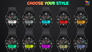 Vectora Axis Watch Face Screenshot 0