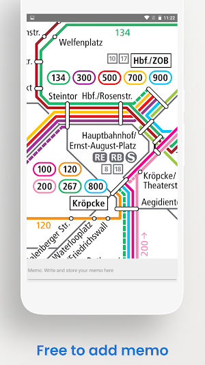Hannover Metro Bus Map Offline Screenshot 3