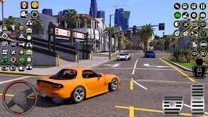 US Taxi Game 2023 3D Taxi Car Screenshot 1