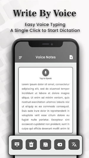 Write By Voice : Voice to Text Screenshot 2