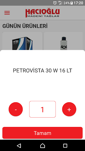 Hacıoğlu Madeni Yağ Screenshot 0
