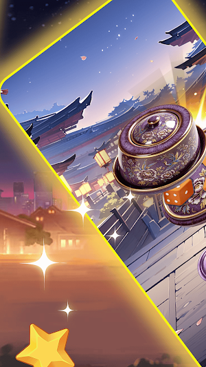 Flowing Light Night Dice Screenshot 2