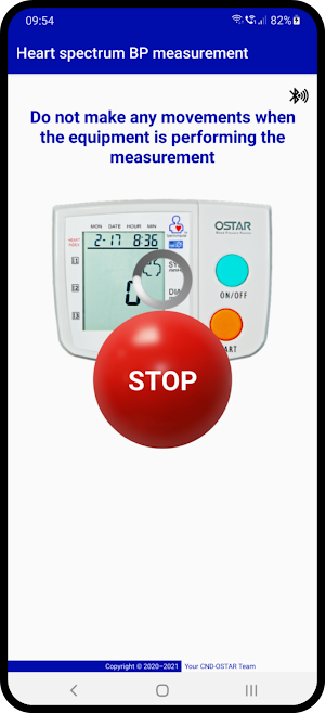 HS blood pressure measurement Screenshot 3