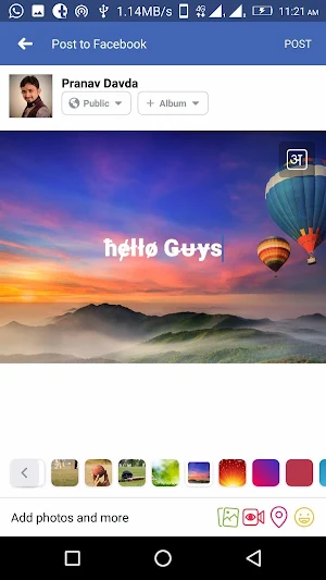 Text Styler for Facebook Screenshot 1