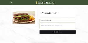 Gill Grilling Kiosk Screenshot 2