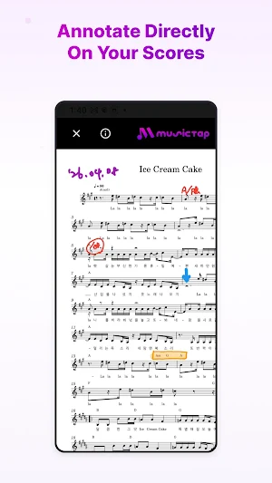 MusicTap-Sheet Music & Chords Screenshot 1
