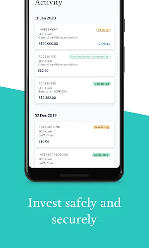 Endowus: Invest CPF, SRS, Cash Screenshot 3