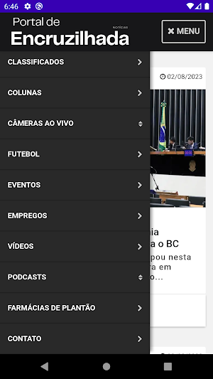 Portal de Encruzilhada Screenshot 2