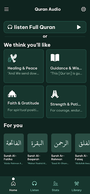Quran Player Audio Offline Screenshot 0