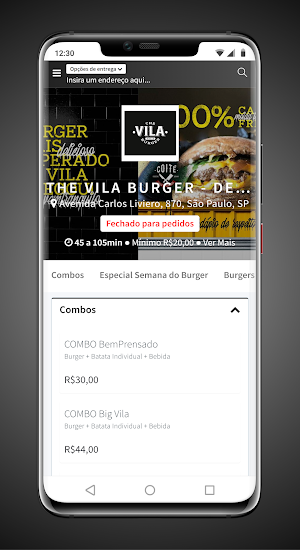 The Vila Burger Screenshot 0