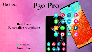 Theme for Huawei P30 Pro: Huawei P30 Pro launcher Screenshot 2